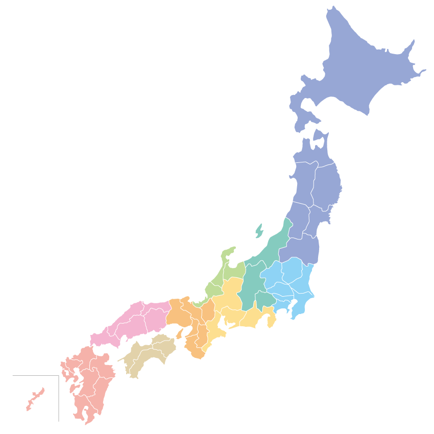 日本地図
